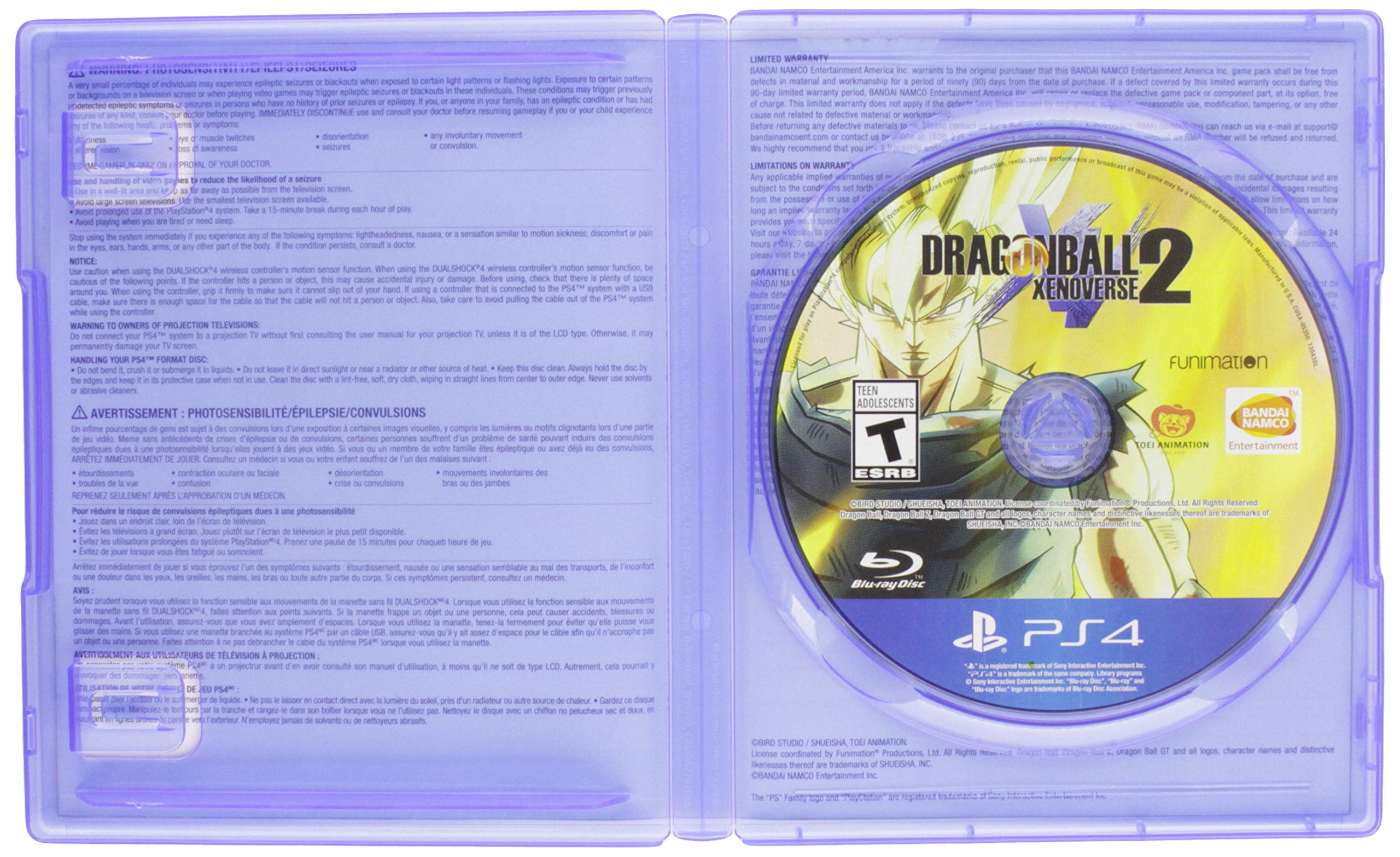 Foto 2 | Videojuego Bandai Namco Dragon Ball Xenoverse 2 Ps4 Standard - Venta Internacional.