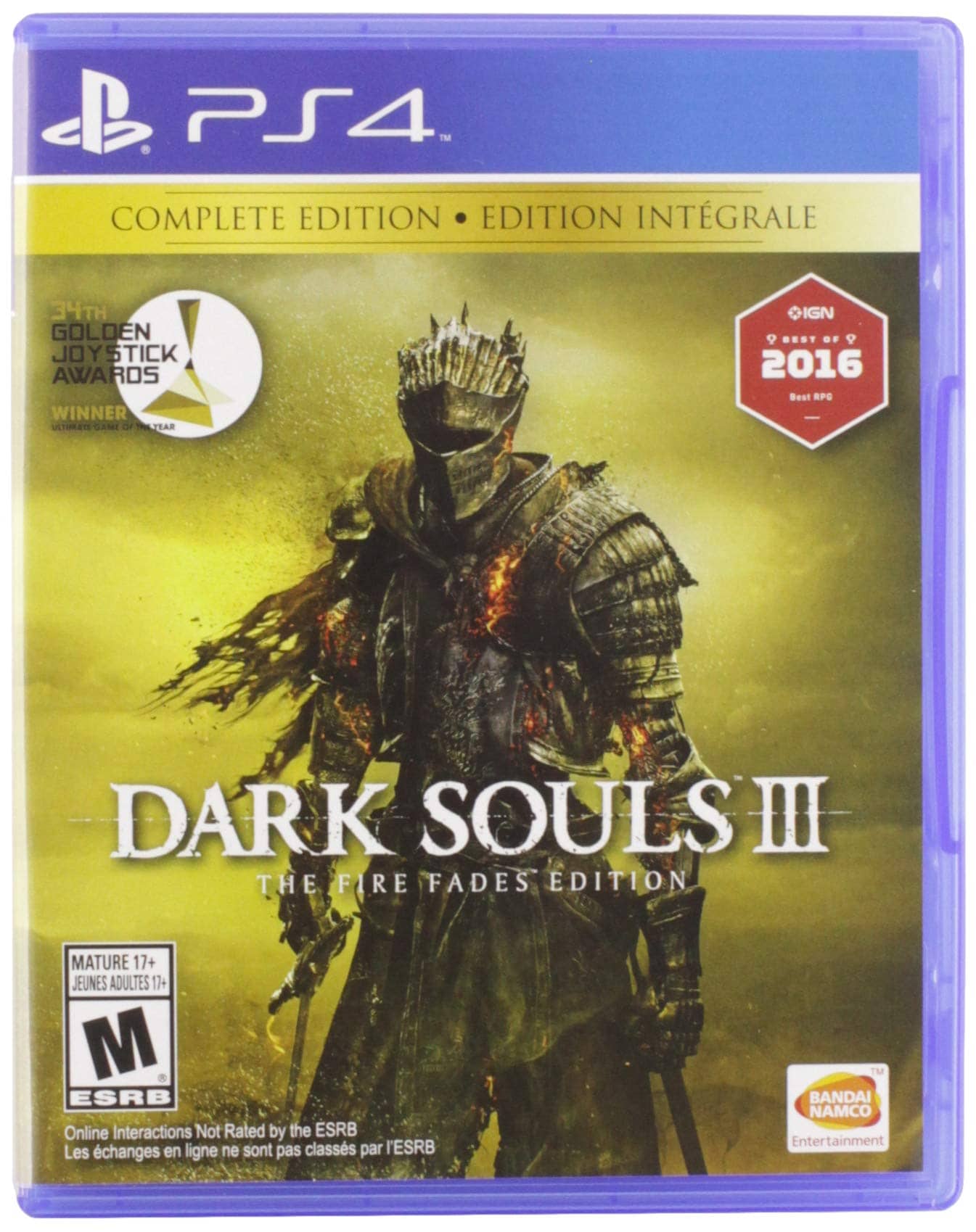 Videojuego Dark Souls Iii: The Fire Fades Edition Ps4 - Venta Internacional. $707