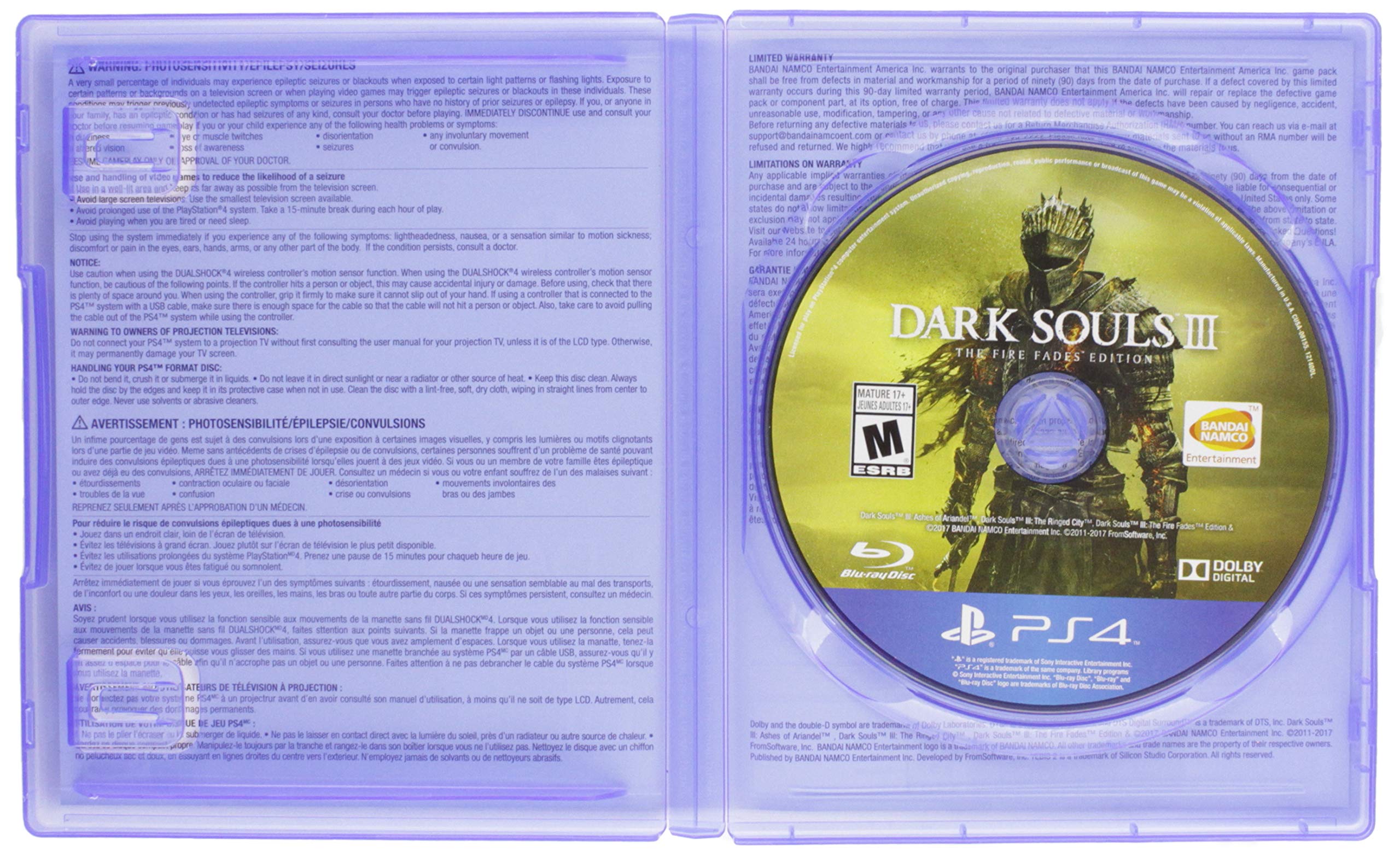 Foto 3 pulgar | Videojuego Dark Souls Iii: The Fire Fades Edition Ps4 - Venta Internacional.
