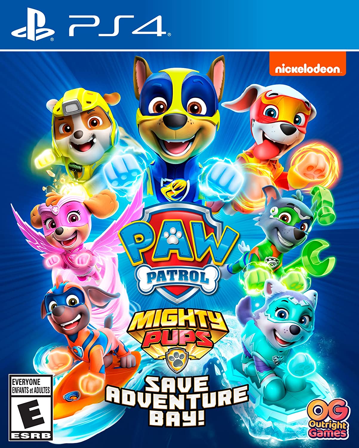 Foto 2 pulgar | Paw Patrol Mighty Pups Save Adventure Bay - Ps4