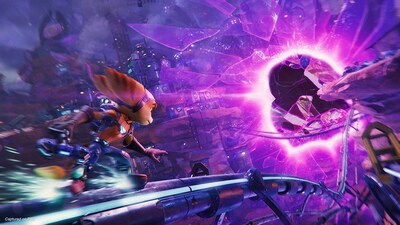 Foto 5 | Videojuego Playstation 5 Ratchet & Clank: Rift Apart - Venta Internacional.