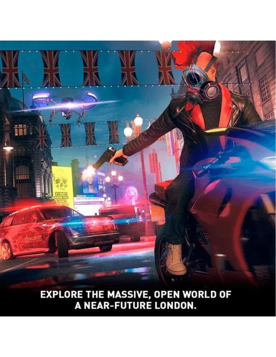 Foto 3 pulgar | Ps4 Juego Watch Dogs Legion