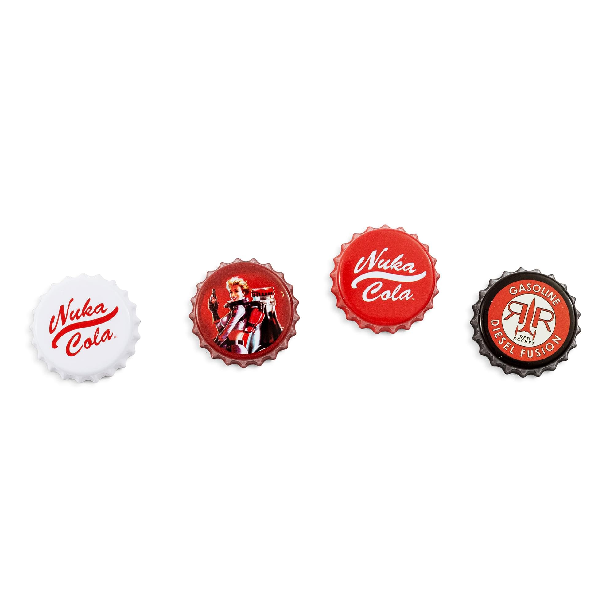 Foto 4 pulgar | Set Magnético De Tapones Para Botella De Nuka-cola Just Funky Fallout  4 Unidades - Venta Internacional.