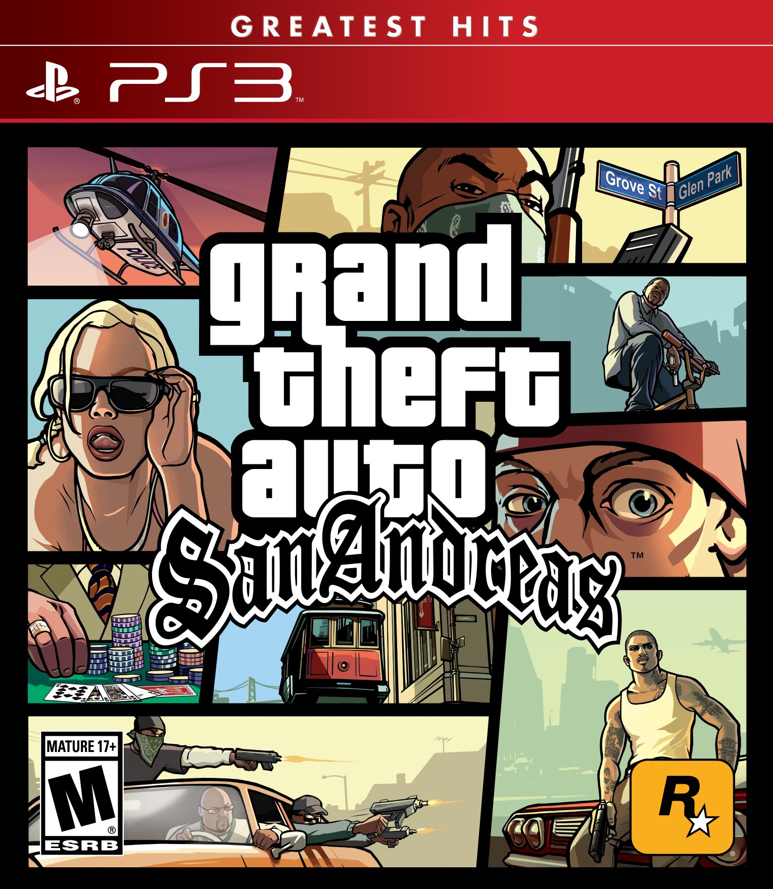 Foto 1 | Videojuego Rockstar Games Grand Theft Auto San Andreas Ps3 - Venta Internacional.