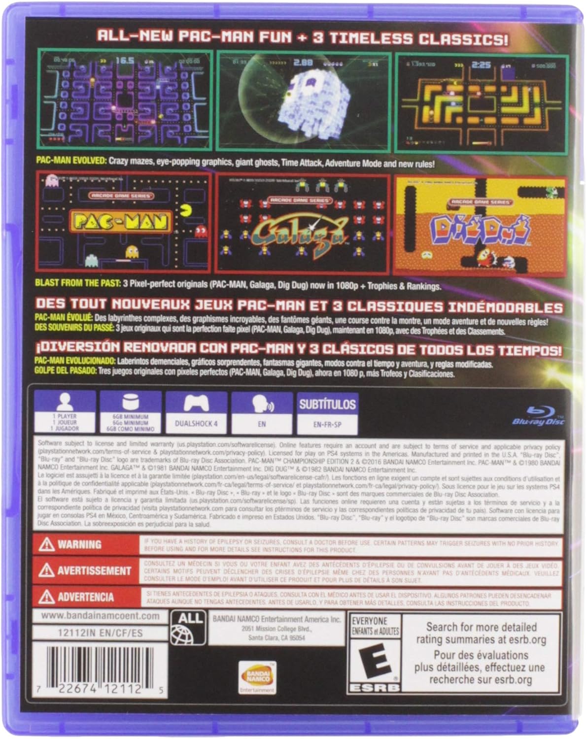 Foto 3 pulgar | Pac-man Championship Edition 2 + Arcade Game Series - Ps4