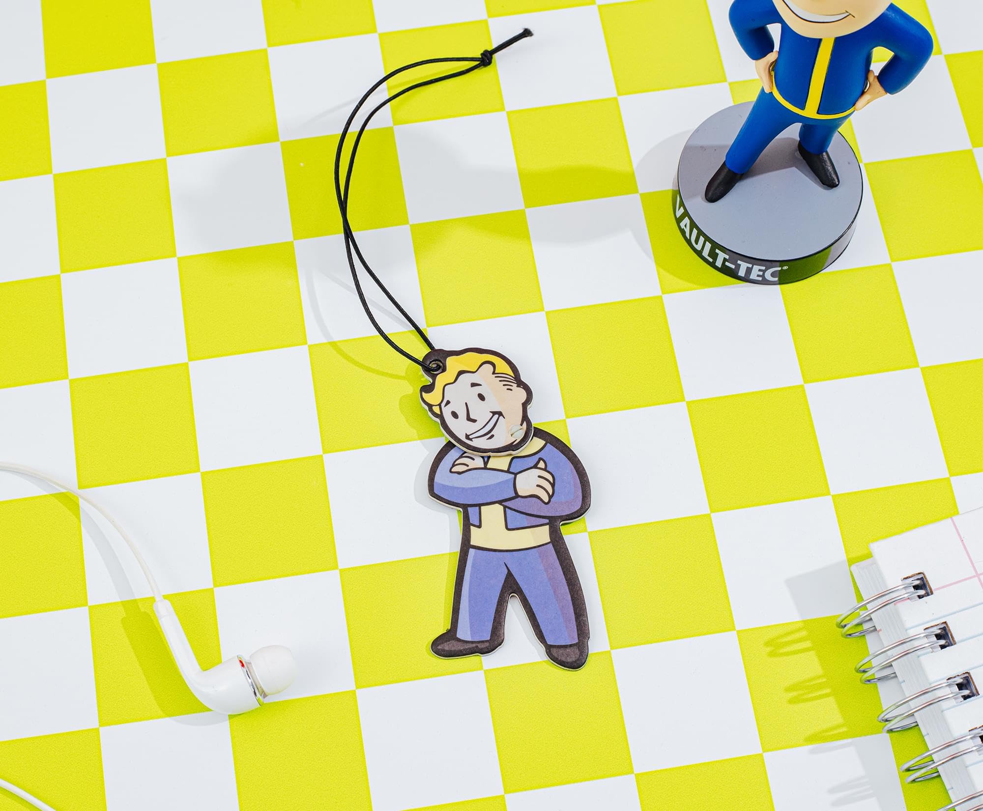 Foto 6 | Ambientador Just Funky Fallout Vault Boy Wiggler Vanilla - Venta Internacional.