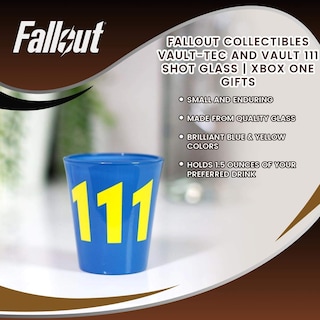 Foto 7 | Vaso De Chupito Just Funky Fallout Vault-tec Y Vault 111 45 Ml - Venta Internacional.