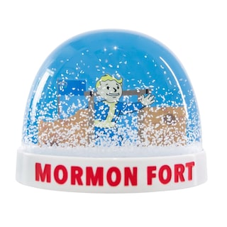 Foto 1 | Snow Globe Gaming Dirige Fallout New Vegas Mormon Fort De 7 3 Cm - Venta Internacional.