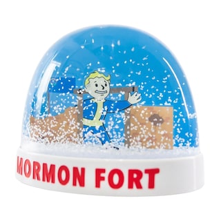 Foto 2 | Snow Globe Gaming Dirige Fallout New Vegas Mormon Fort De 7 3 Cm - Venta Internacional.