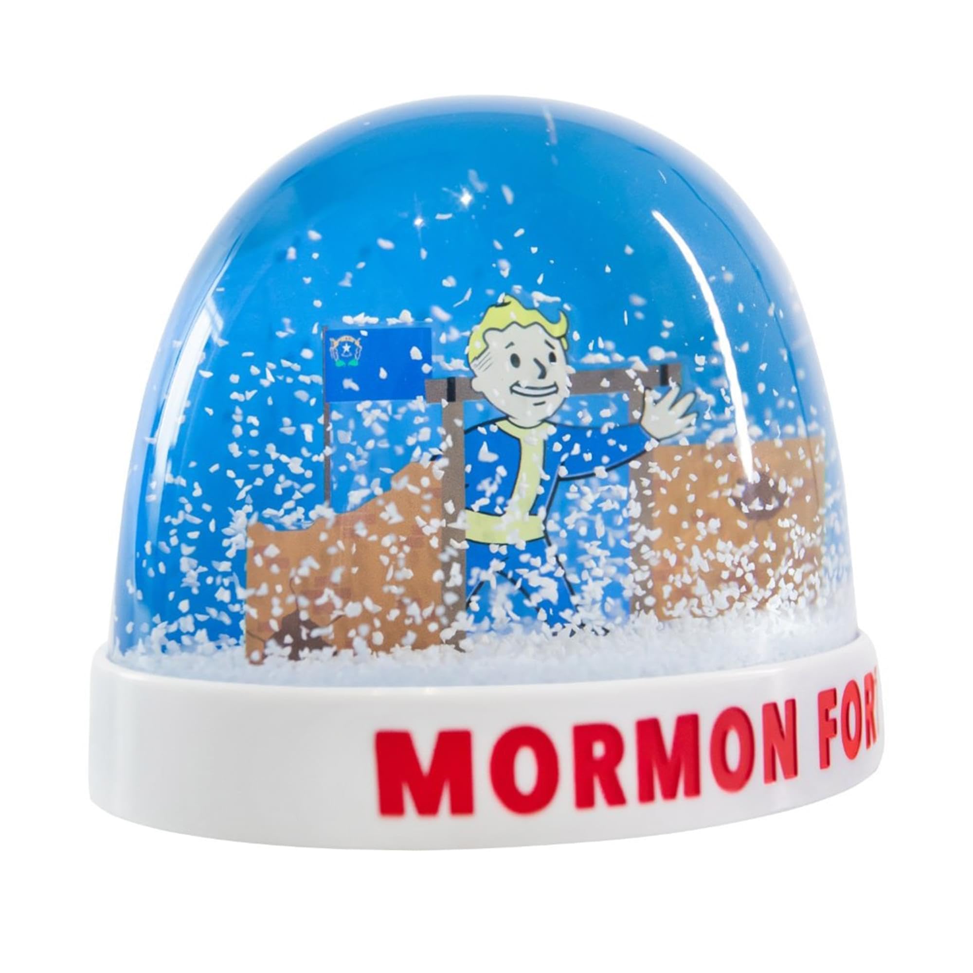 Foto 4 pulgar | Snow Globe Gaming Dirige Fallout New Vegas Mormon Fort De 7 3 Cm - Venta Internacional.