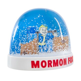 Foto 3 | Snow Globe Gaming Dirige Fallout New Vegas Mormon Fort De 7 3 Cm - Venta Internacional.