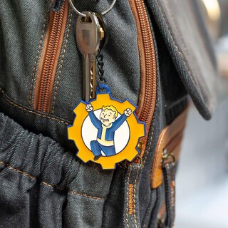 Foto 6 | Llavero Bioworld Fallout Vault Boy: Día 76 De La Recuperación - Venta Internacional.
