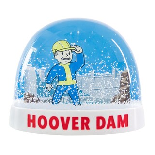 Foto 1 | Snow Globe Gaming Heads Fallout New Vegas Hoover Dam 7 3 Cm - Venta Internacional.