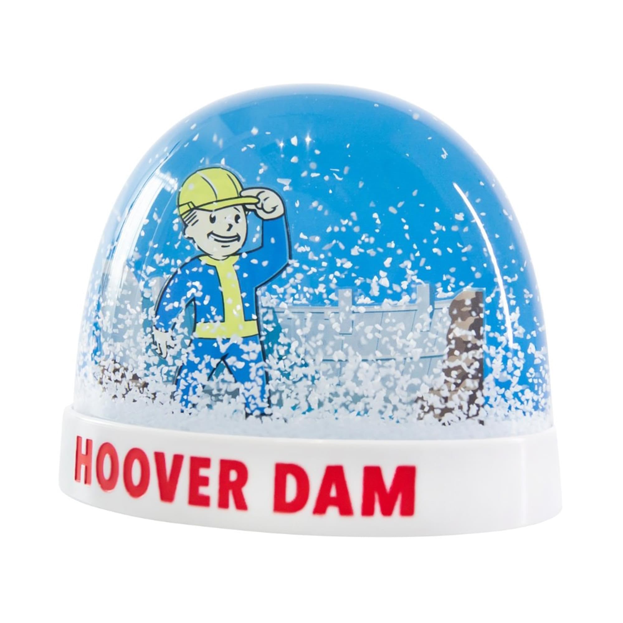 Foto 3 pulgar | Snow Globe Gaming Heads Fallout New Vegas Hoover Dam  7 3 Cm - Venta Internacional.