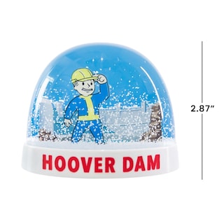 Foto 5 | Snow Globe Gaming Heads Fallout New Vegas Hoover Dam 7 3 Cm - Venta Internacional.