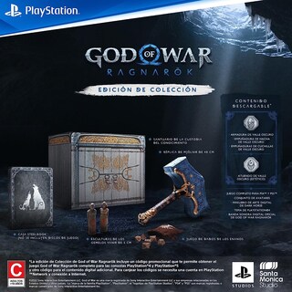 Foto 2 | Videojuego God Of War Ragnarok Edición de Colección Ps5/ Ps4