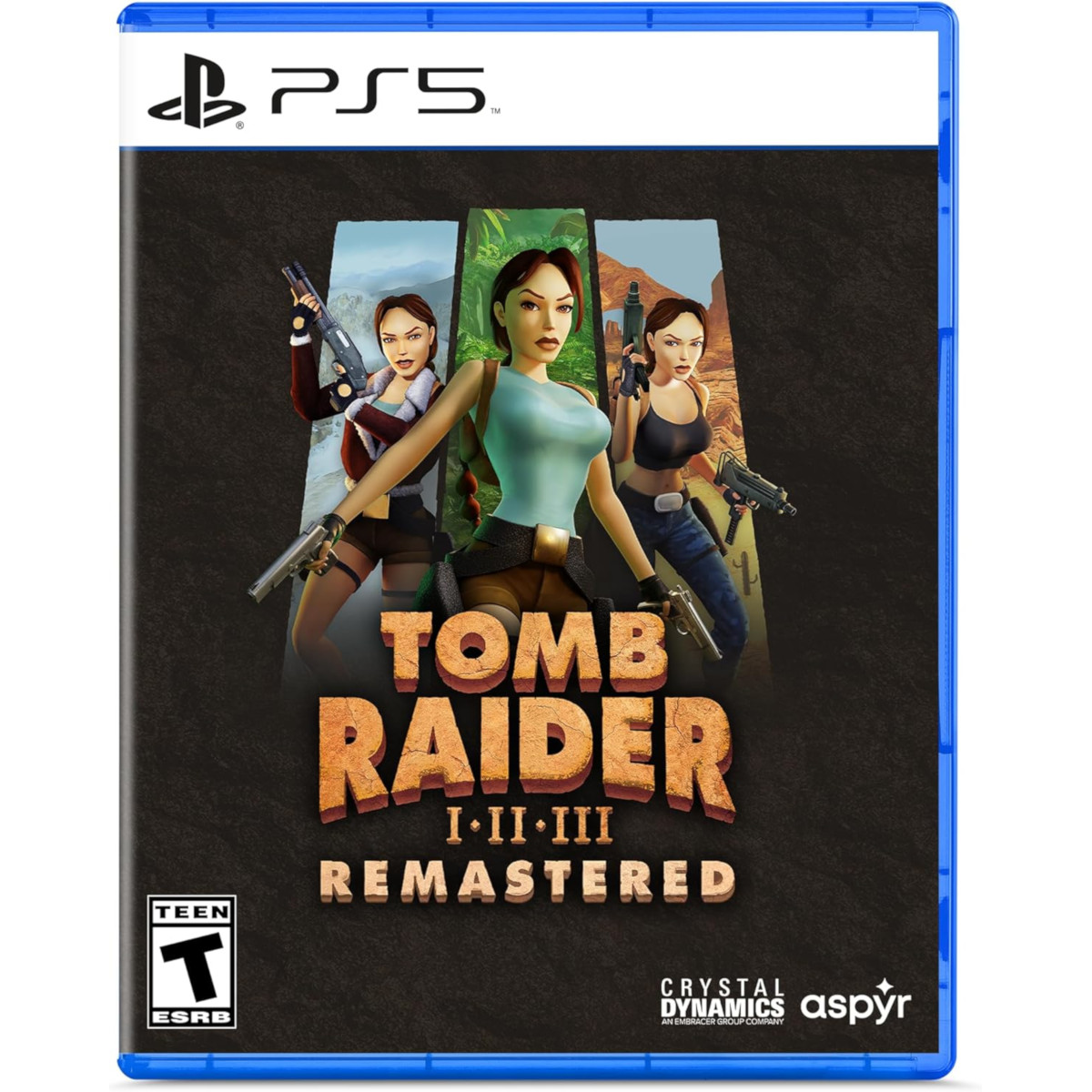 Tomb Raider I-iii Remastered Starring Lara Croft - Playstation 5