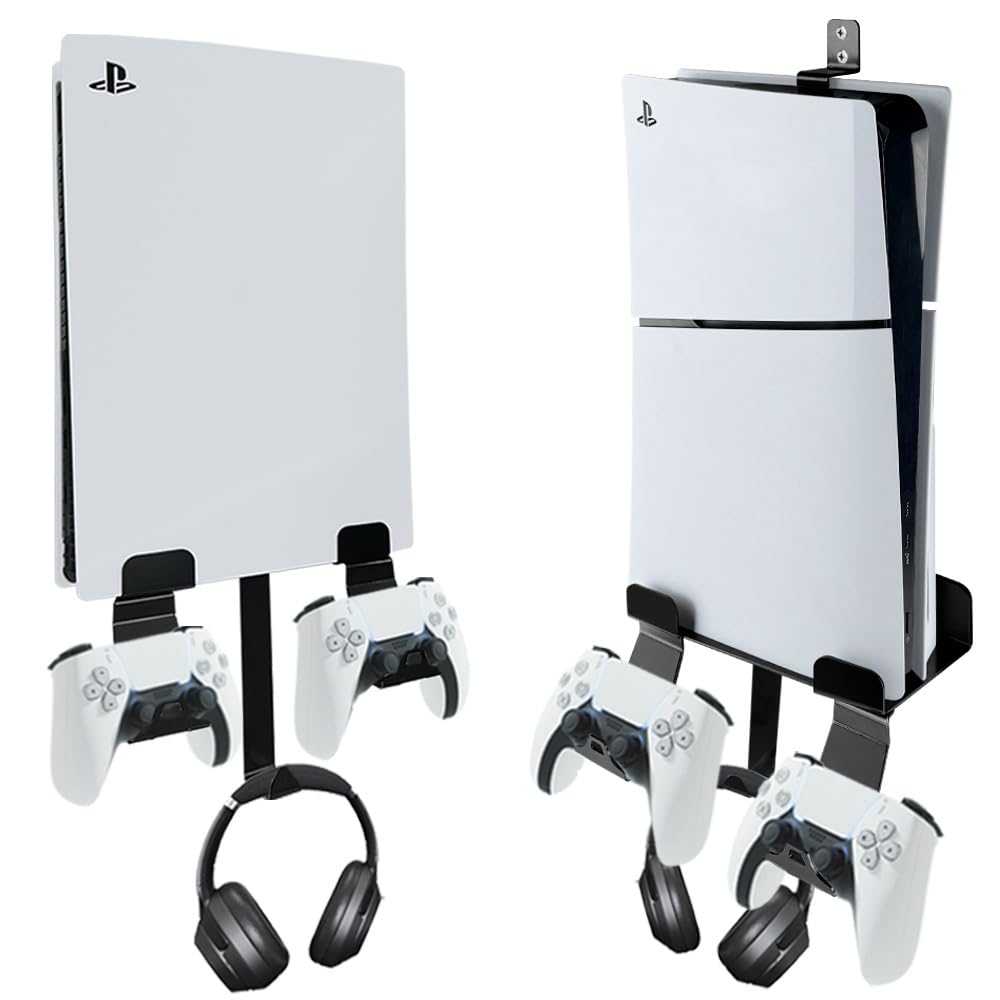 Soporte De Pared Chanvoo Metal Para Ps5 Y Ps5 Slim - Venta Internacional.