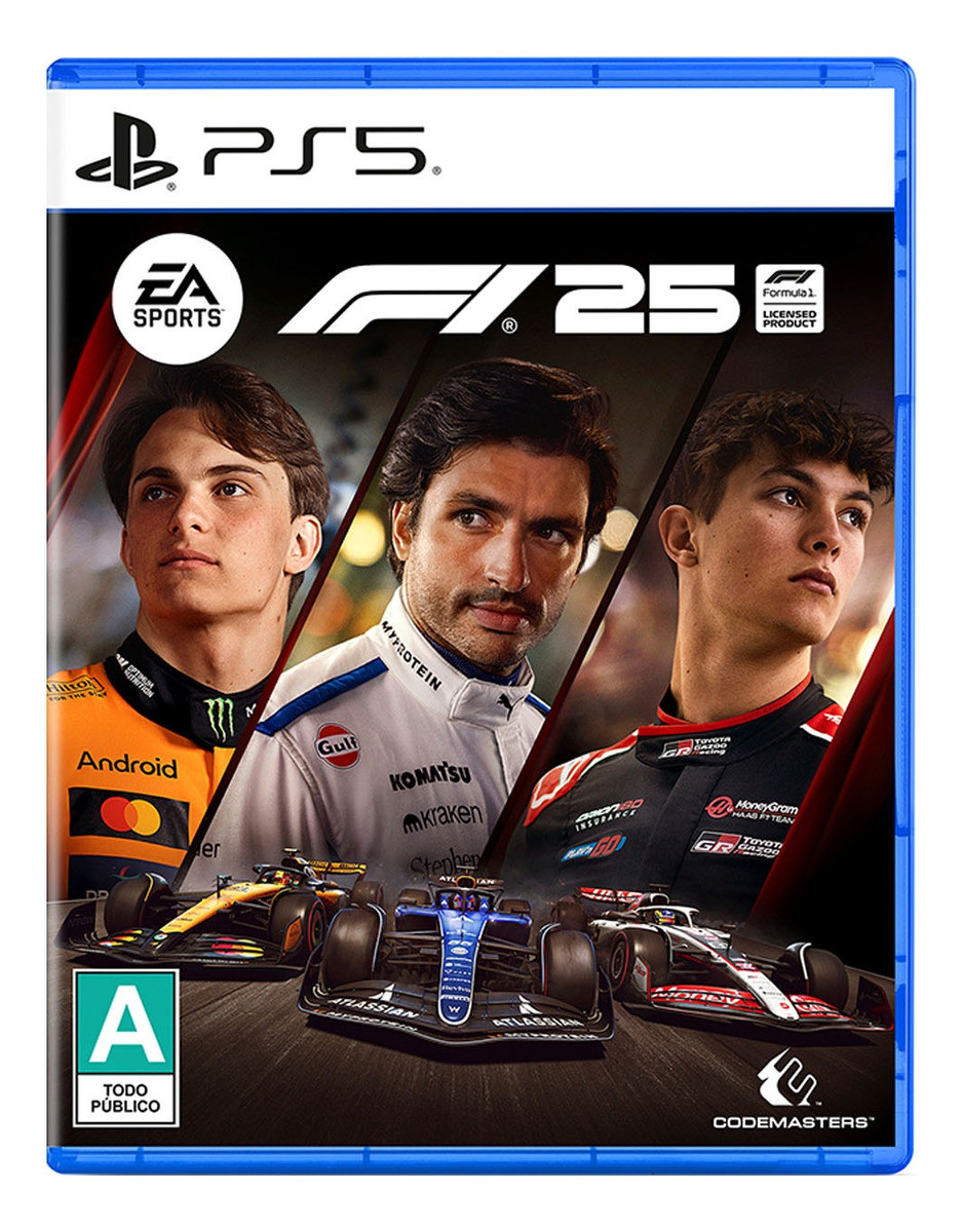 Foto 2 pulgar | Videojuego F1 25 Fórmula 1 2025 Ps5 Playstation 5