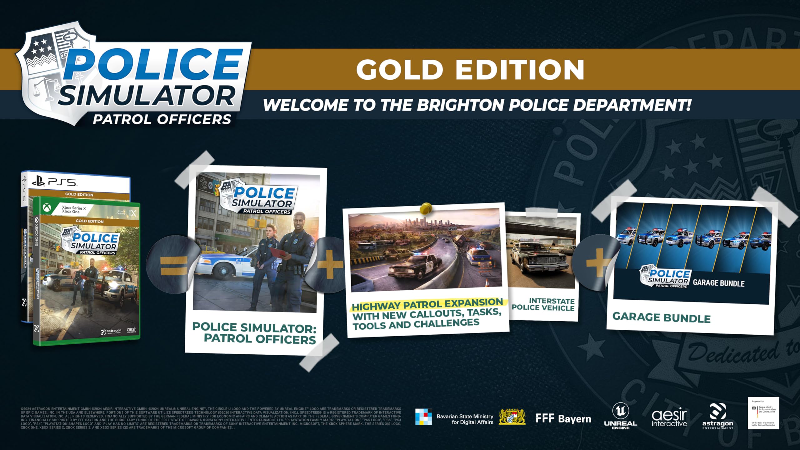 Foto 3 pulgar | Videojuego Police Simulator Gold Edition Playstation 5 - Venta Internacional.