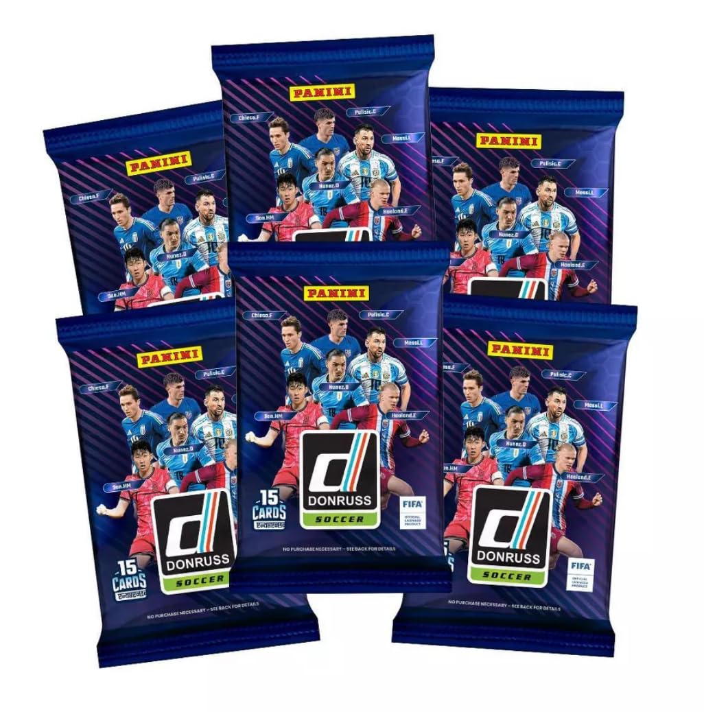 Foto 4 pulgar | Caja Lanzador De Cartas Coleccionables Panini Donruss Soccer 2024-2025 - Venta Internacional.