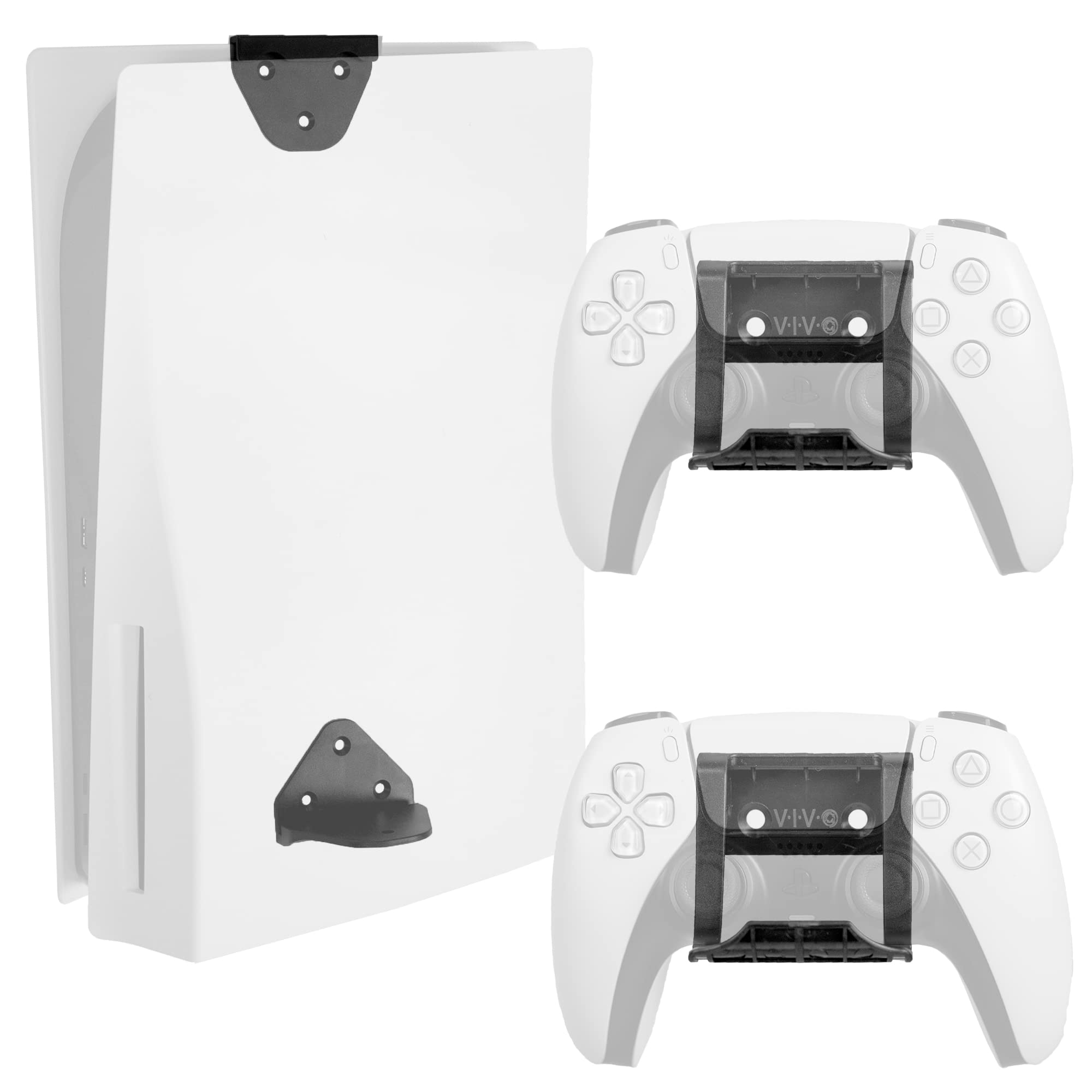 Foto 2 pulgar | Soporte De Montaje Vivo Para Consola De Juegos Ps5 Con 2 Controladores Mo - Venta Internacional.