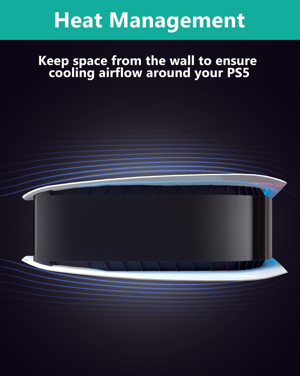 Foto 6 pulgar | Kit De Montaje En Pared Wali Para Playstation 5 Con Soporte Para Mando - Venta Internacional.