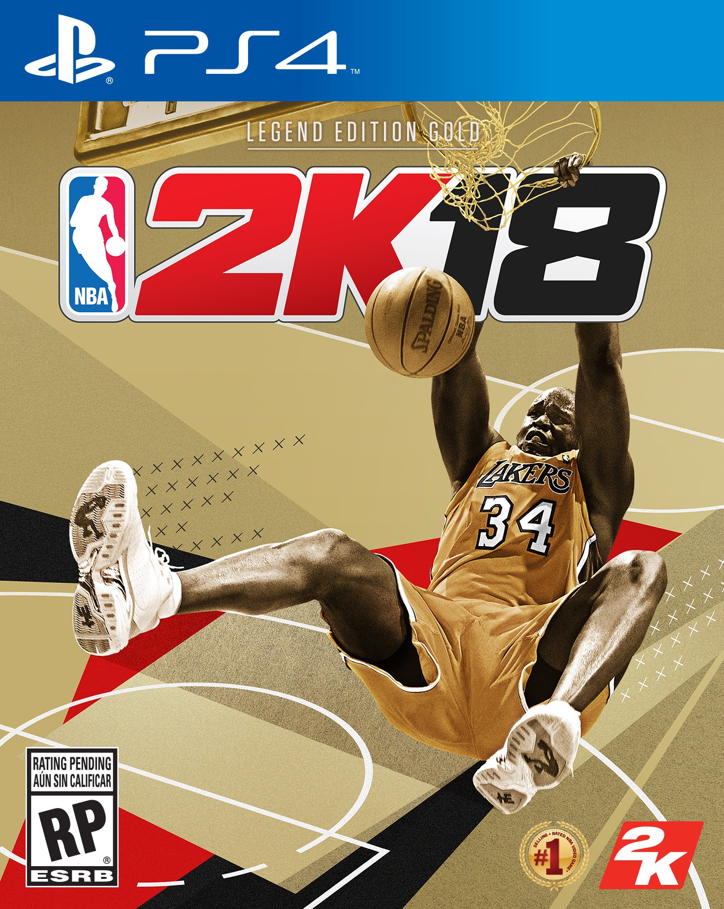 Foto 2 pulgar | Videojuego Sony Playstation 4 Nba 2k18 Legend Gold Edition - Venta Internacional.
