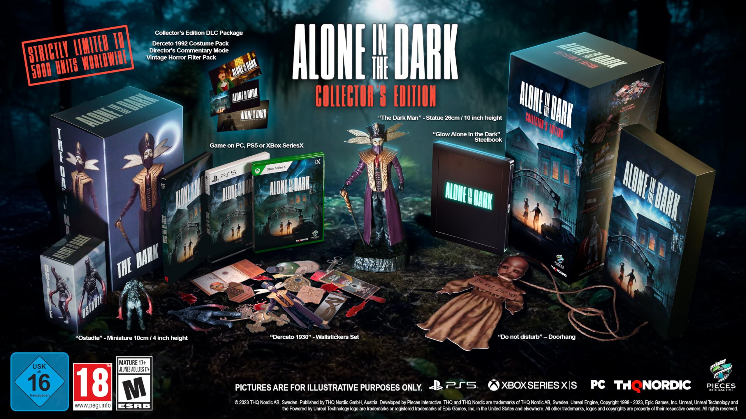 Foto 3 pulgar | Videojuego Alone In The Dark Edición Coleccionista Playstation 5 - Venta Internacional.