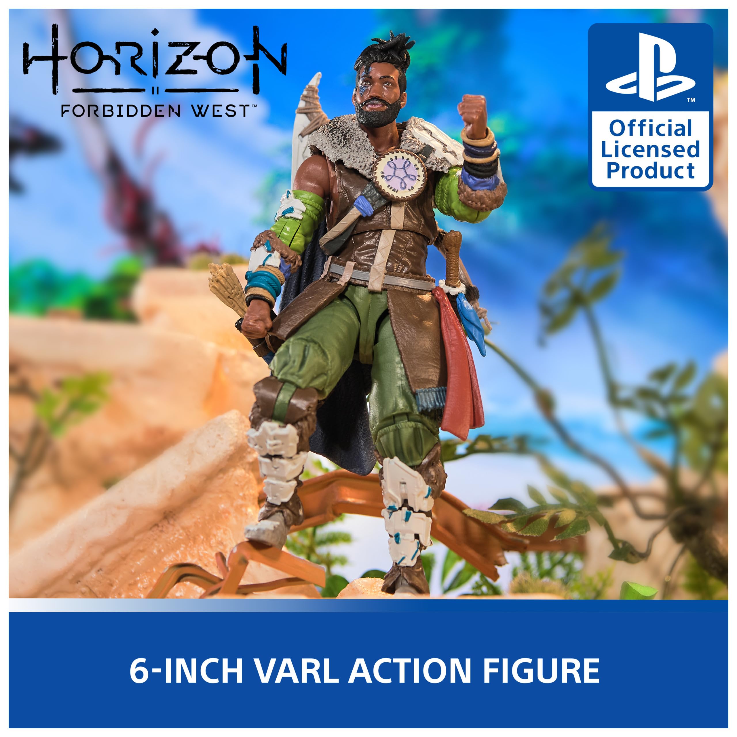 Foto 3 pulgar | Figura De Acción Playstation Horizon Forbidden West Varl 6'' - Venta Internacional.