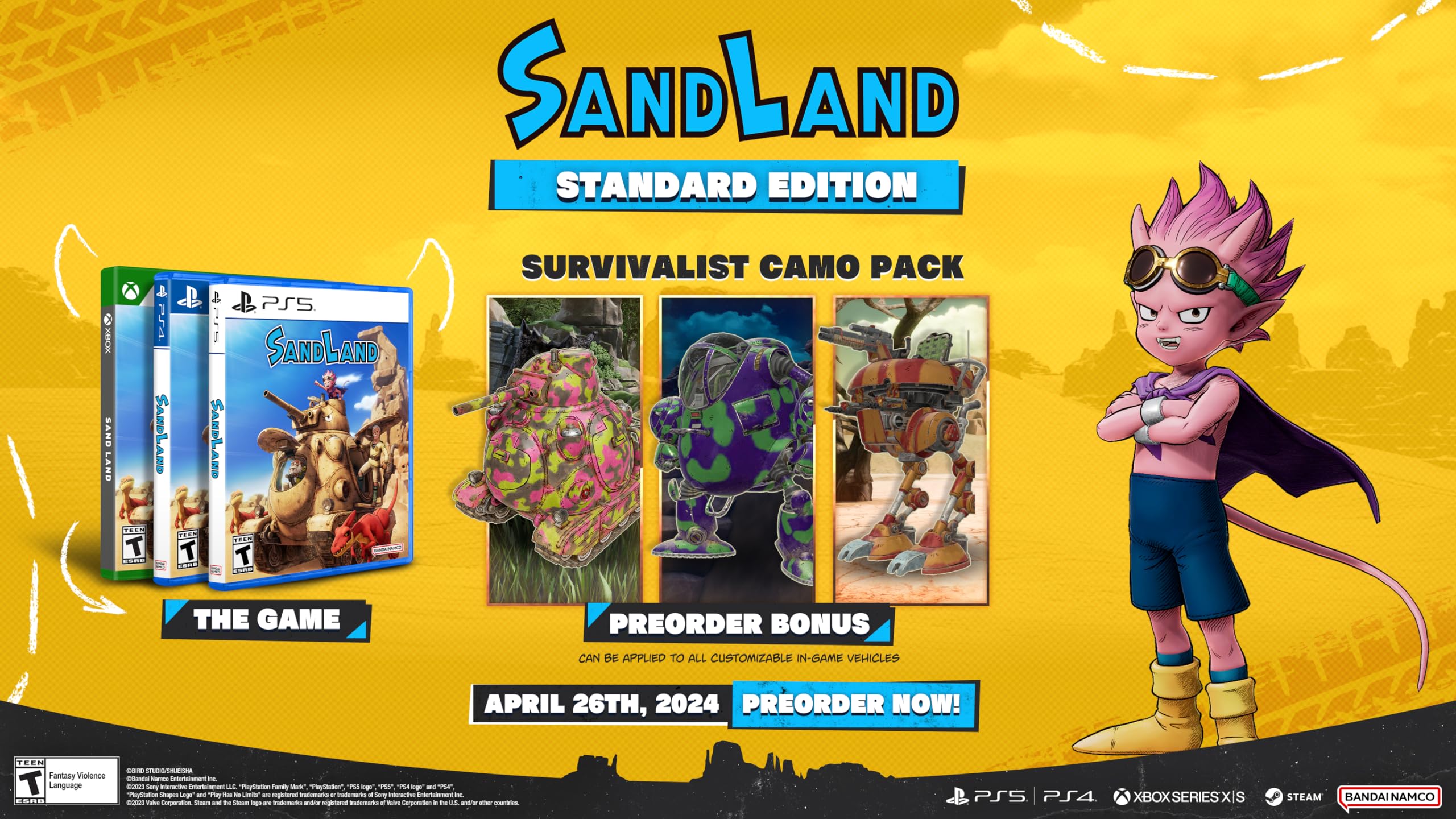 Foto 3 pulgar | Videojuego Bandai Namco Entertainment Sand Land Ps5 - Venta Internacional.