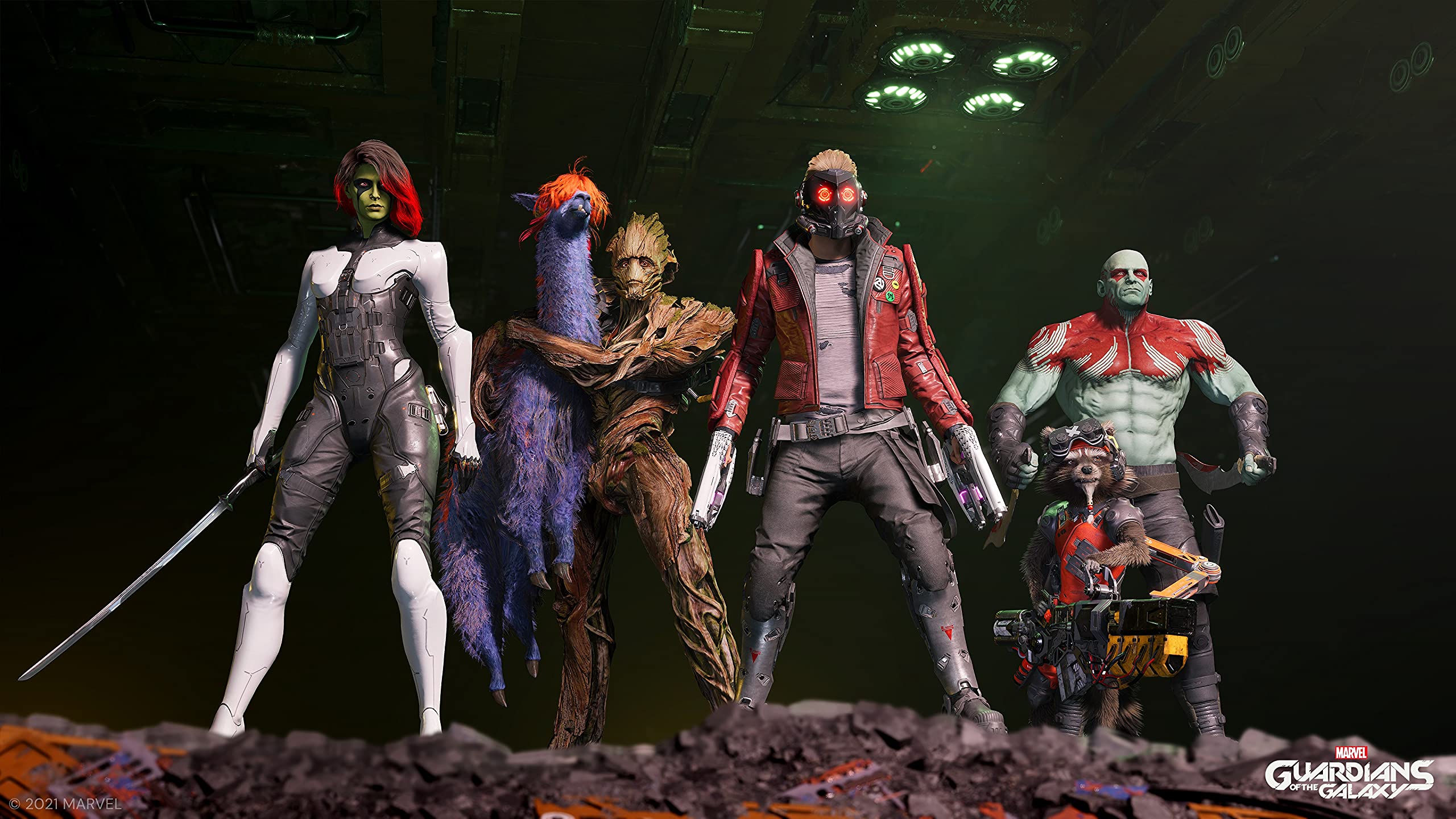 Foto 4 pulgar | Videojuego Square Enix Marvel's Guardians Of The Galaxy Ps5 - Venta Internacional.