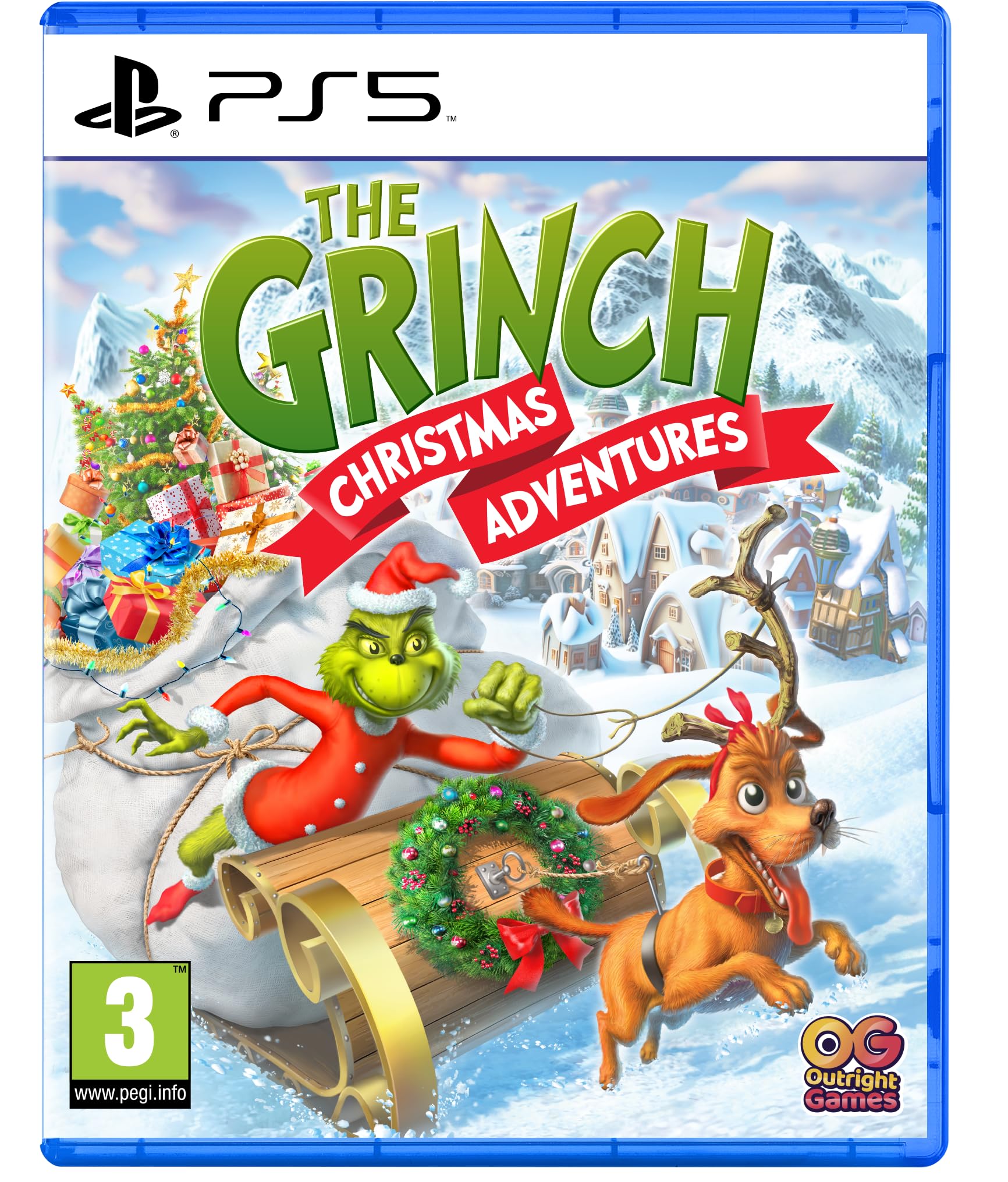 Foto 2 pulgar | Videojuego Bandai Namco The Grinch: Christmas Adventures Ps5 - Venta Internacional.