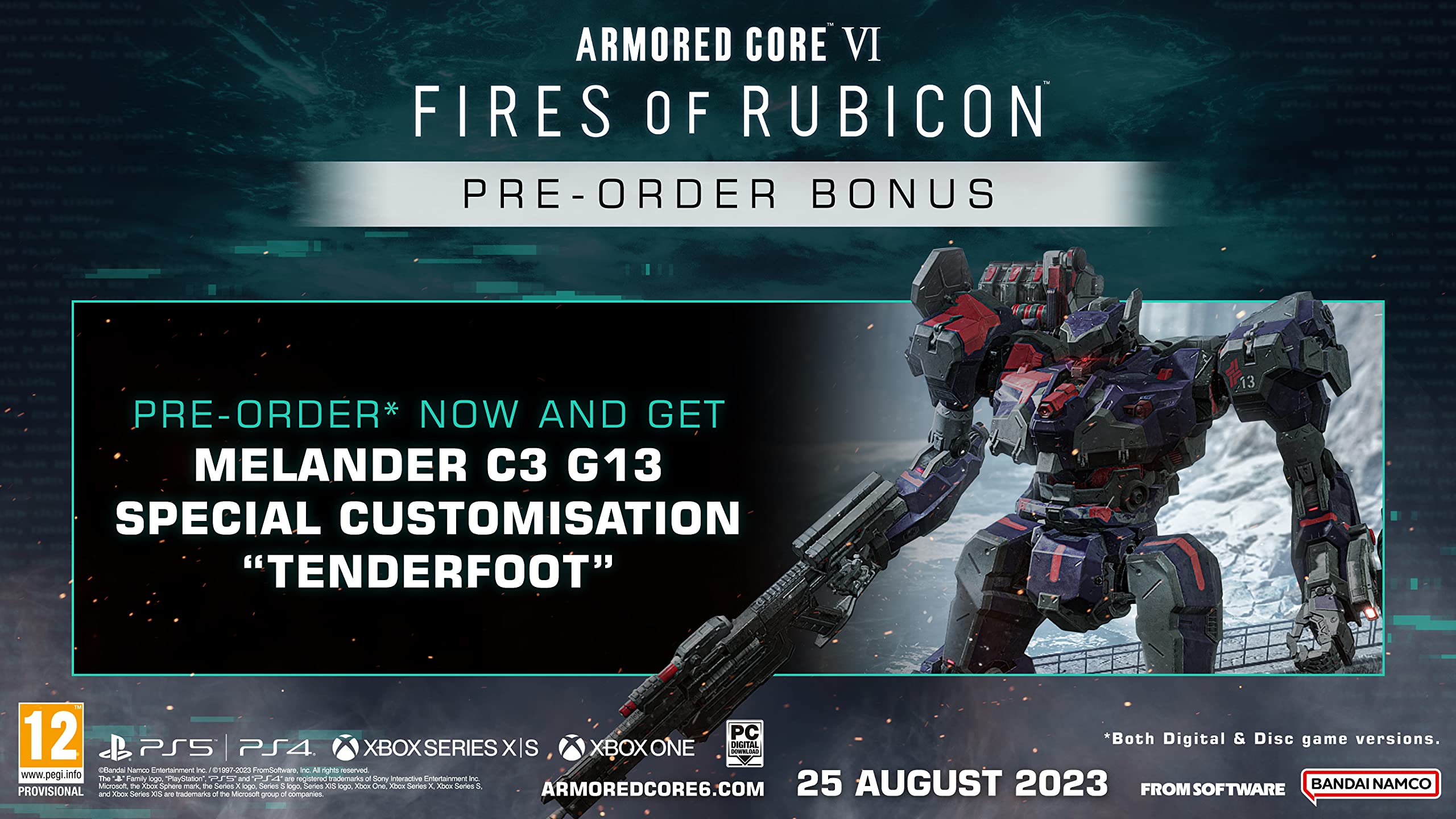 Foto 4 pulgar | Videojuego Bandai Namco Entertainment Armored Core Vi - Venta Internacional.