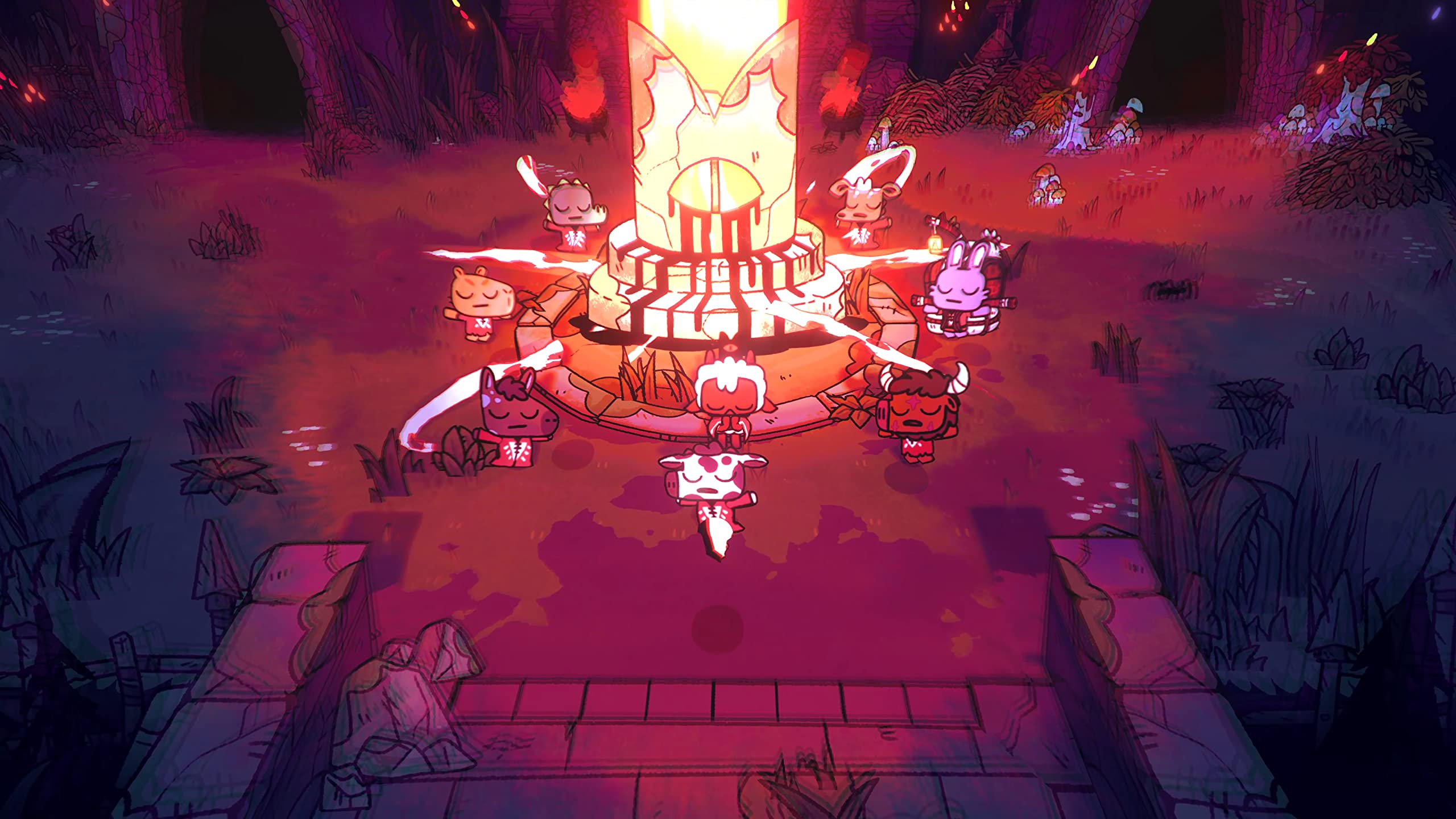 Foto 4 pulgar | Videojuego Nintendo Switch Cult Of The Lamb Standard Edition - Venta Internacional.