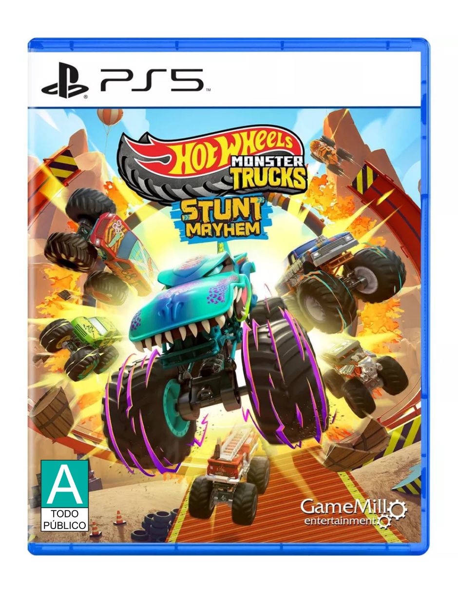 Foto 2 pulgar | Hot Wheels Monster Trucks Stunt Mayhem Ps5