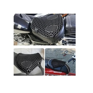 Foto 3 | Cojín de Asiento Amortiguador Eo Safe Imports Esi-6579 color Negro Transpirable para Moto Termico