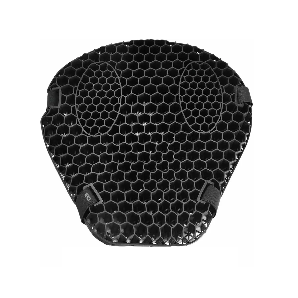 Cojín De Asiento Amortiguador Transpirable Para Moto Termica Eo Safe Imports Esi-6579-1 Negro