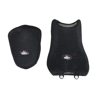 Foto 2 | Cubre Asiento Dos Plazas Negro Ch/m Bajaj Pulsar Ns 200 (12-22) / Italika 250 Z (14-23)