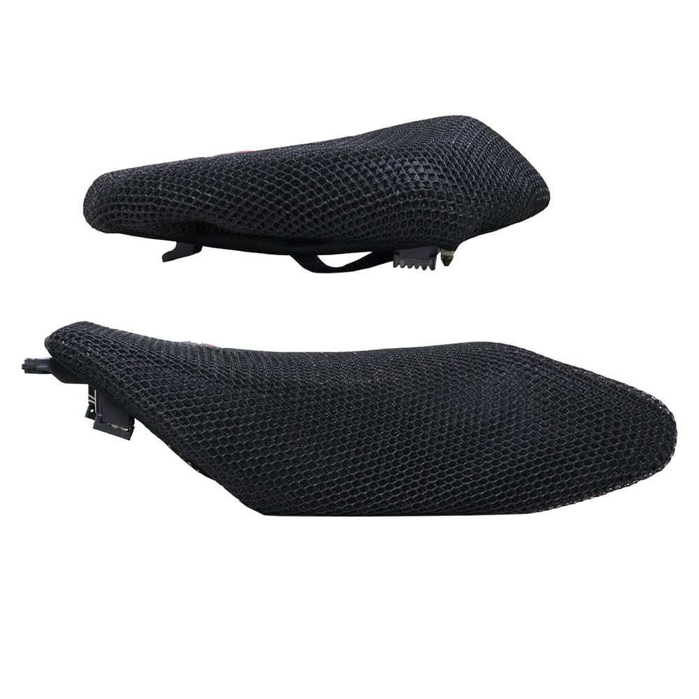 Foto 4 pulgar | Cubre Asiento Dos Plazas Negro Ch/m Bajaj Pulsar Ns 200 (12-22) / Italika 250 Z (14-23)