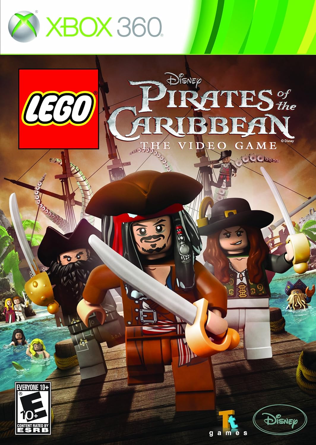 Foto 2 pulgar | Lego Pirates Of The Caribean - Xbox 360