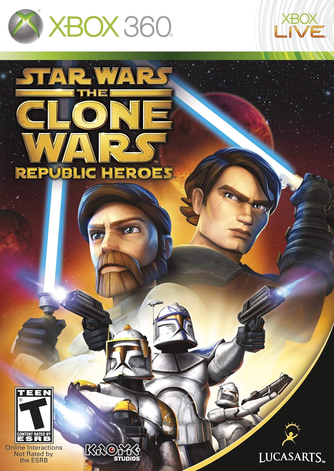 Star Wars The Clone Wars  para Xbox 360 $1,999