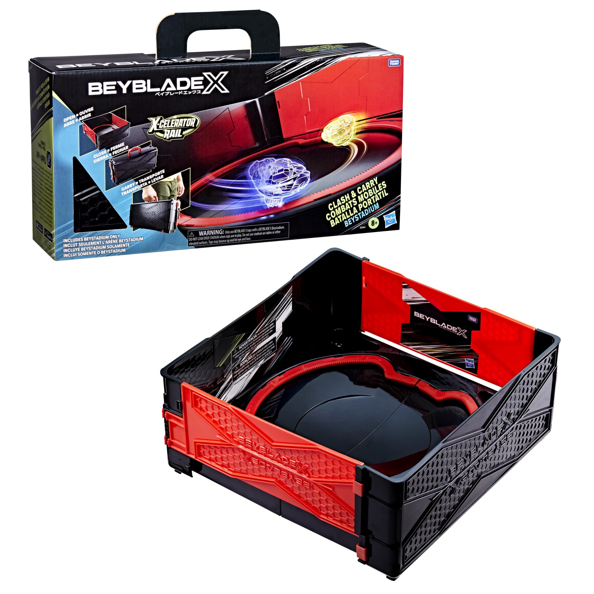 Foto 2 pulgar | Battle Arena Beyblade X Clash & Carry Beystadium Desde Hace Más De 8 Años - Venta Internacional.
