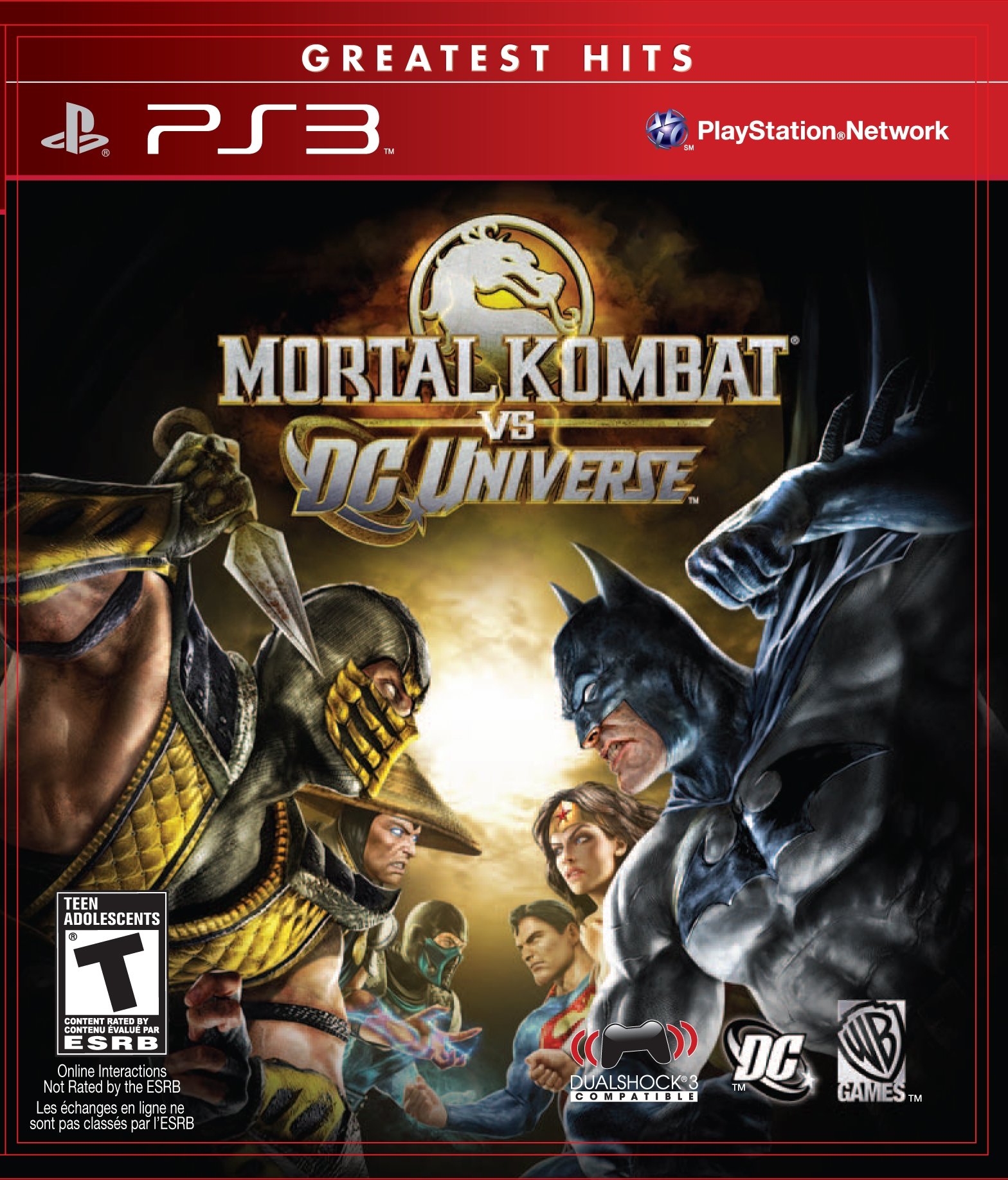 Videojuego Mortal Kombat Contra Dc Universe - Playstation 3 - Venta Internacional.