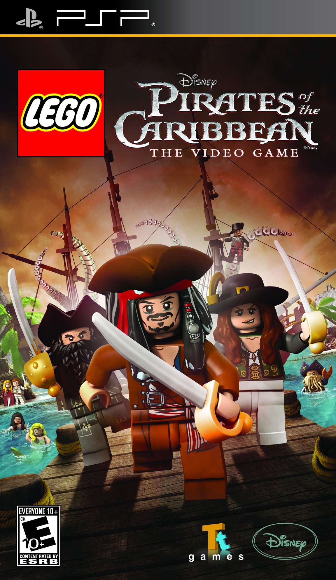 Videojuego Sony Psp Lego Piratas Del Caribe - Venta Internacional.
