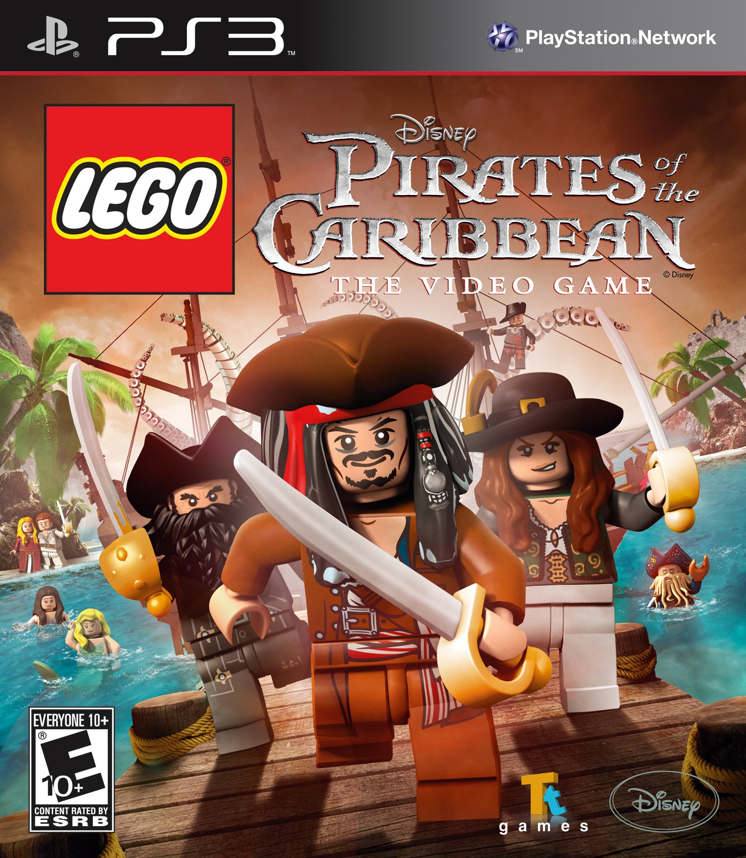 Videojuego Playstation 3 Lego Piratas Del Caribe - Venta Internacional.