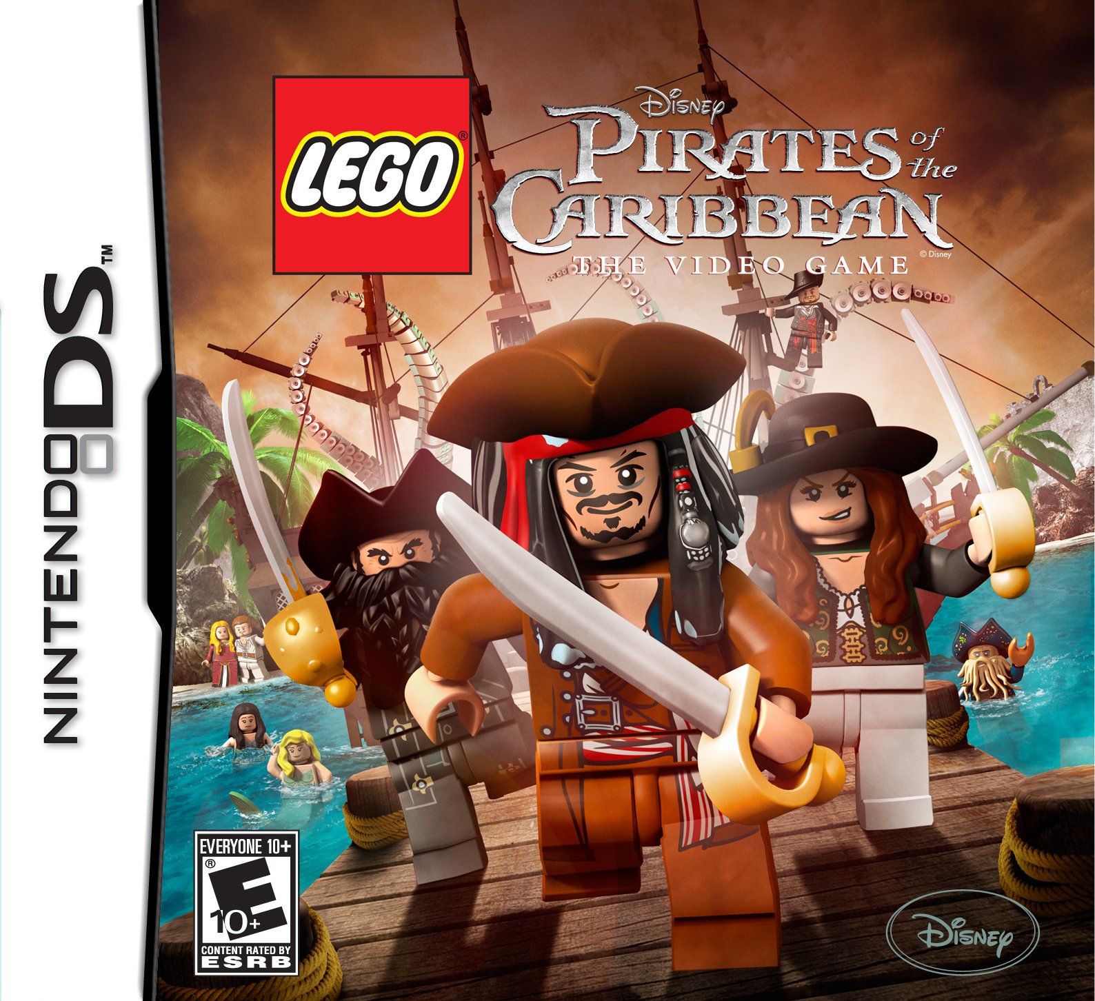 Videojuego Nintendo Ds Lego Piratas Del Caribe - Venta Internacional.