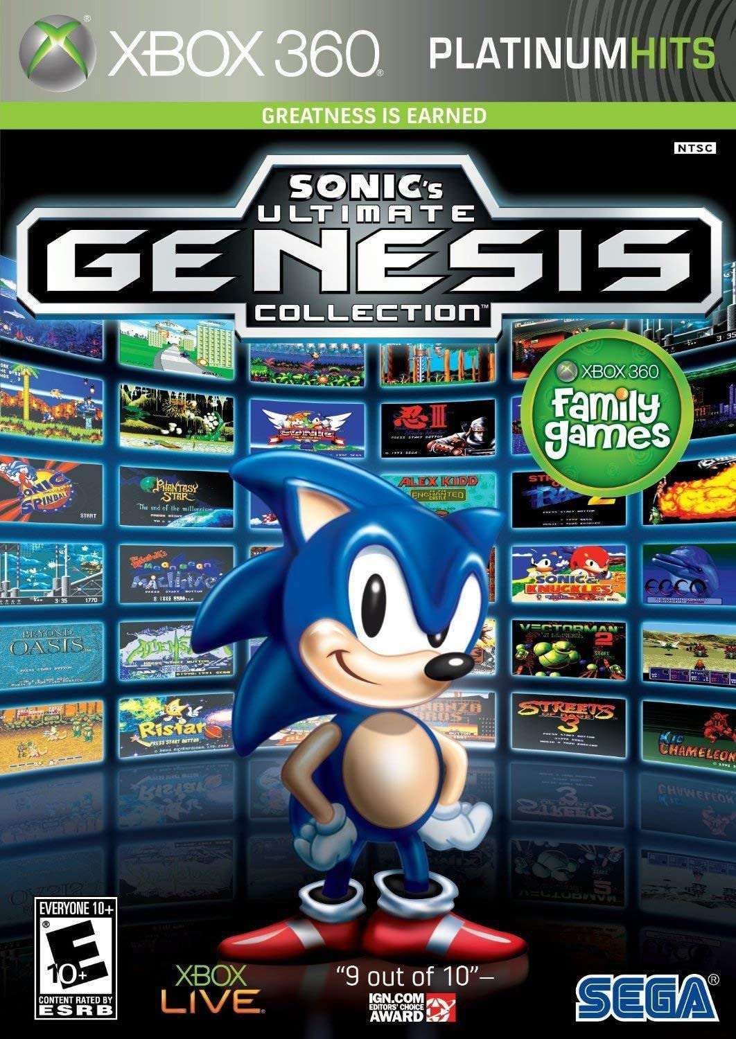 Videojuego Ultimate Genesis Collection De Sega Sonic Xbox 360 - Venta Internacional.