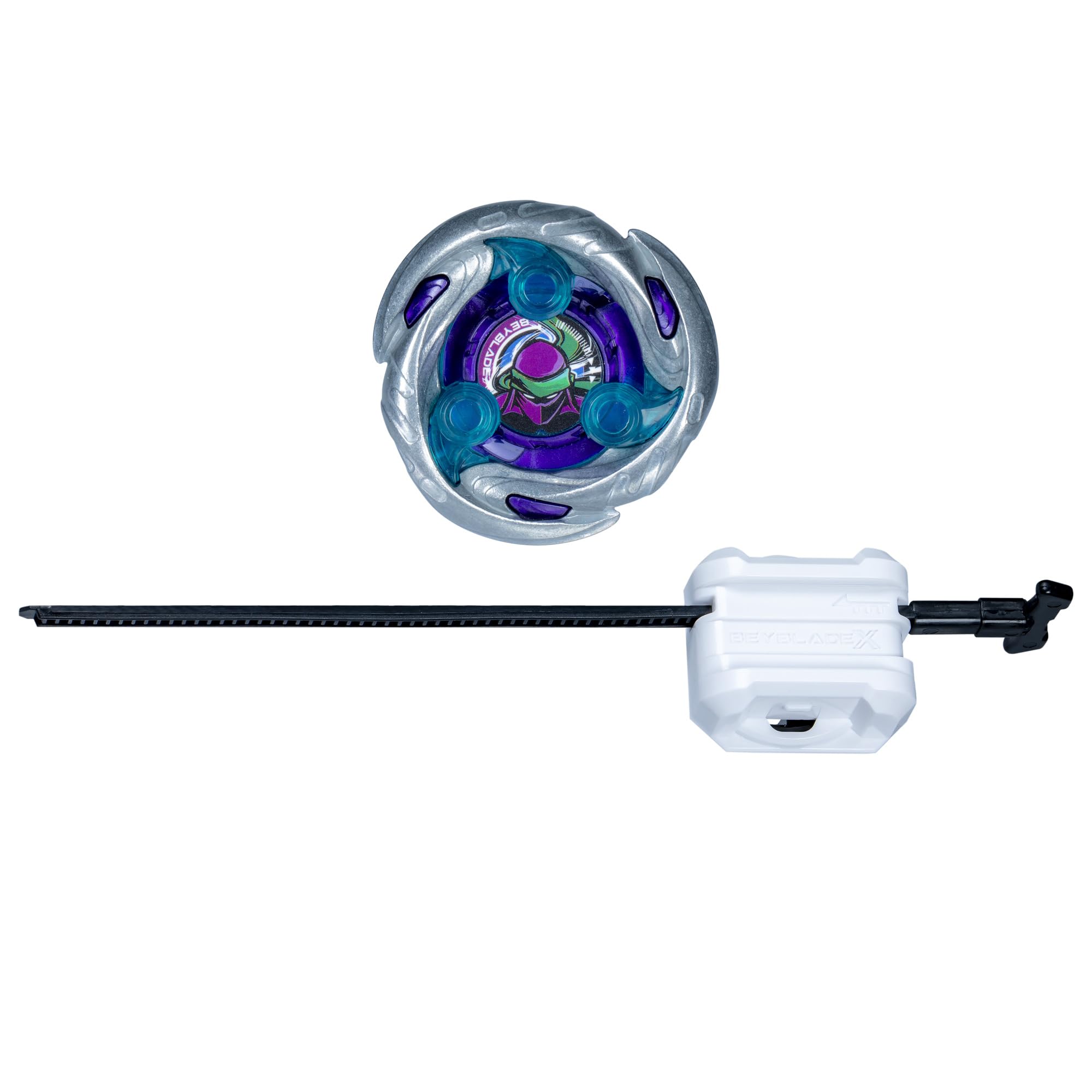 Foto 4 pulgar | Paquete De Inicio Beyblade X Shadow Shinobi 1-80 Mn Ux Con Lanzador - Venta Internacional.