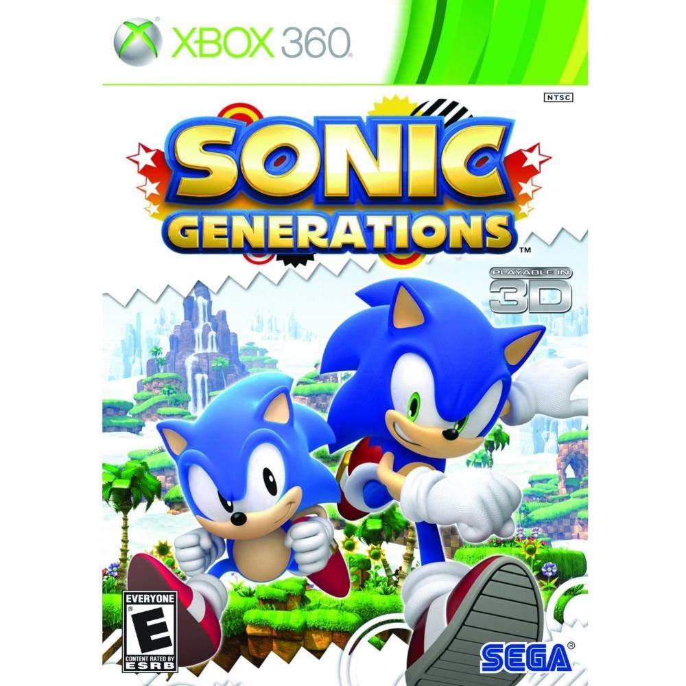 Foto 2 pulgar | Videojuego Sega Sonic Generations Xbox 360 Platinum Hits - Venta Internacional.